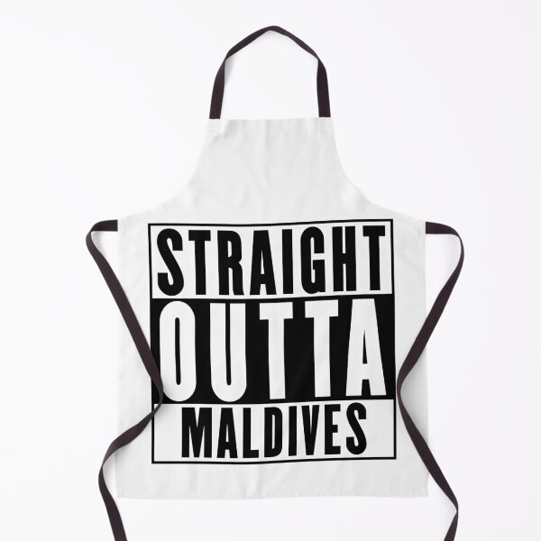 Item preview, Straight Outta Maldives designed and sold by RandomStuffShop.