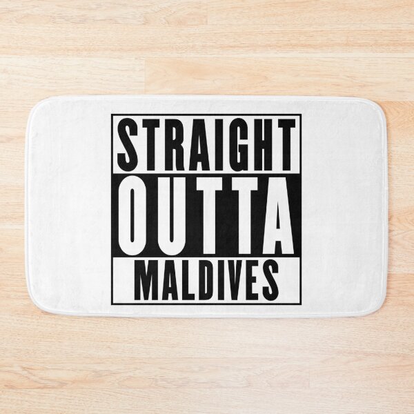 Item preview, Straight Outta Maldives designed and sold by RandomStuffShop.