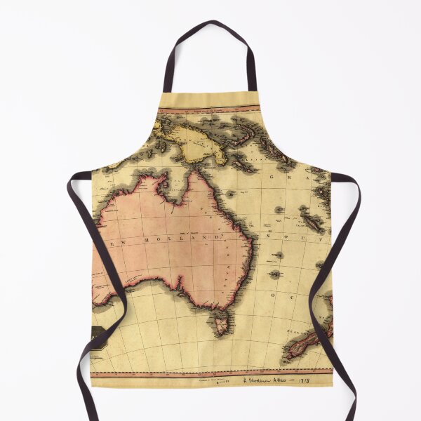 Item preview, Map of Australia (1818) designed and sold by allhistory.