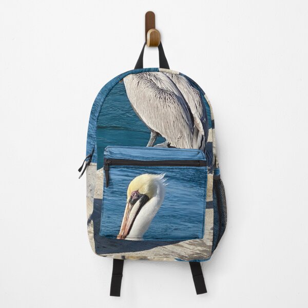 Item preview, Young Pelicans Overlooking Jetty designed and sold by JDMHoney.