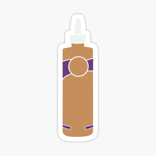 tacky glue bottle Sticker for Sale by tiffanydang