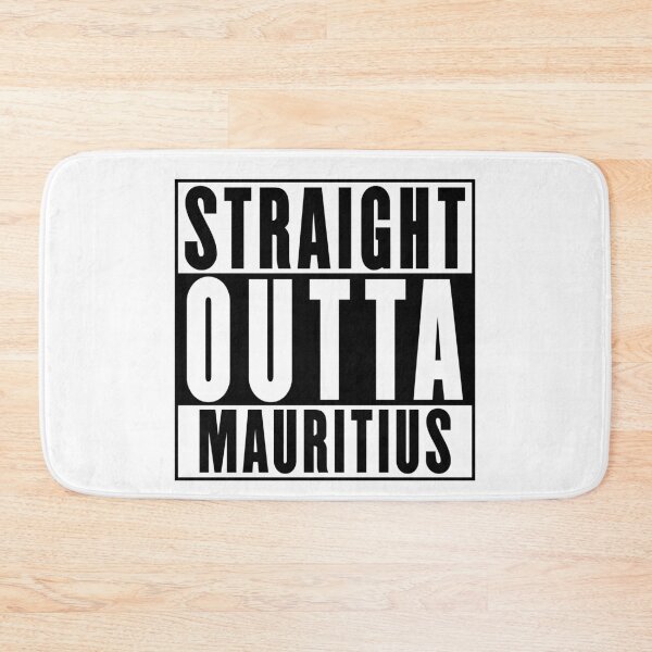 Item preview, Straight Outta Mauritius designed and sold by RandomStuffShop.