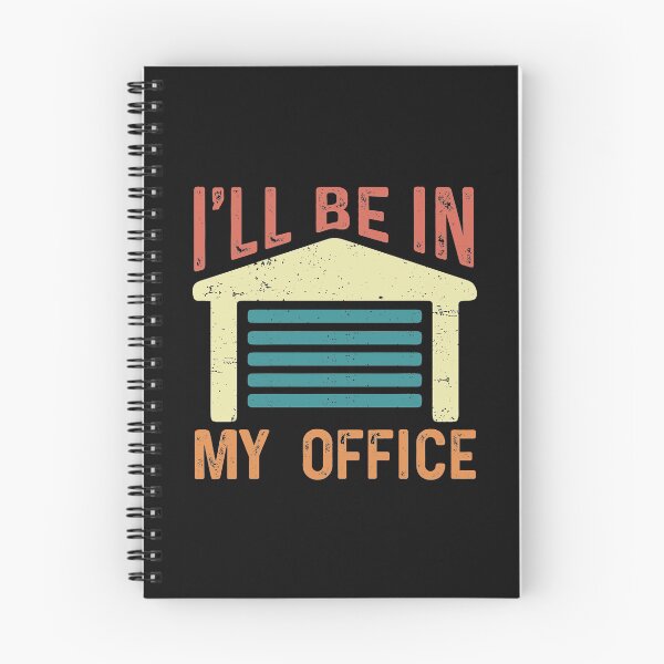 Item preview, I'll be in my office funny garage lover gift for handyman woodworking dad joke saying designed and sold by alenaz.