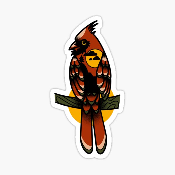 Item preview, Cardinal Sunset designed and sold by krillustration.