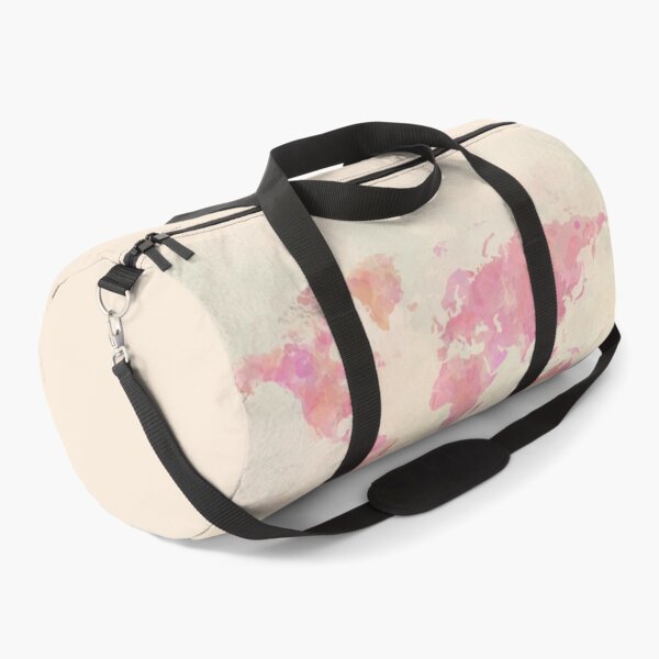 Item preview, White Pink World Map designed and sold by mouad naouiri.