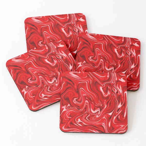 Item preview, Cherry Blush  - marble abstraction liquid psychedelic designed and sold by Muizz Shaikh.