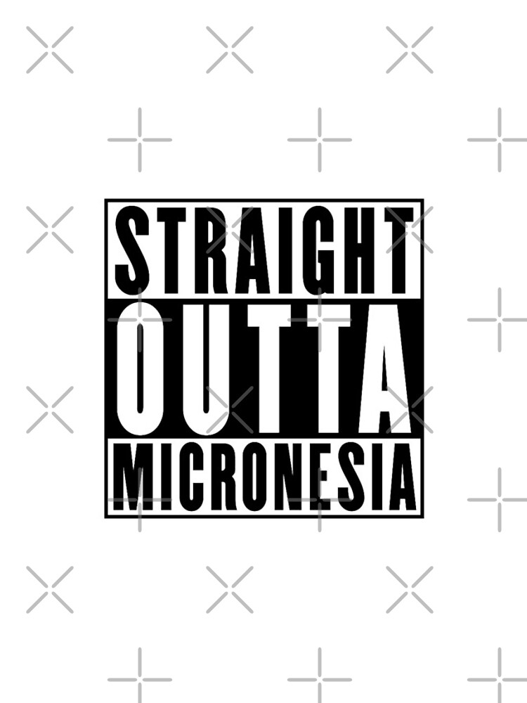Thumbnail 4 of 4, iPhone Case, Straight Outta Micronesia designed and sold by RandomStuffShop.