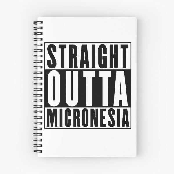Item preview, Straight Outta Micronesia designed and sold by RandomStuffShop.