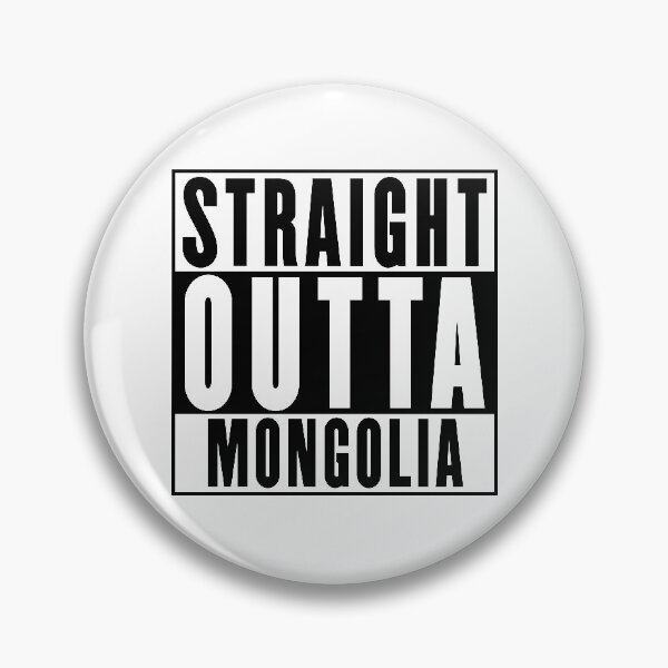 Item preview, Straight Outta Mongolia designed and sold by RandomStuffShop.