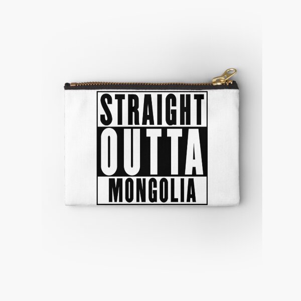 Item preview, Straight Outta Mongolia designed and sold by RandomStuffShop.