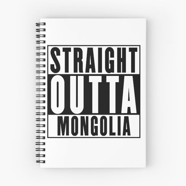 Item preview, Straight Outta Mongolia designed and sold by RandomStuffShop.
