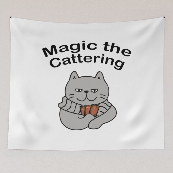 Item preview, Magic the Cattering - Gray designed and sold by Gold-Coin.