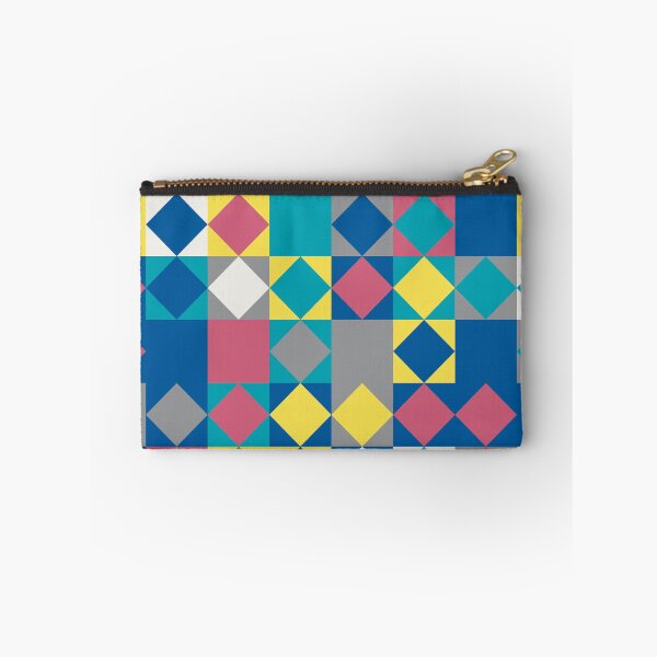 Item preview, Abstract mosaic with geometric elements in random yellow and gray color palette variation designed and sold by acidmit.