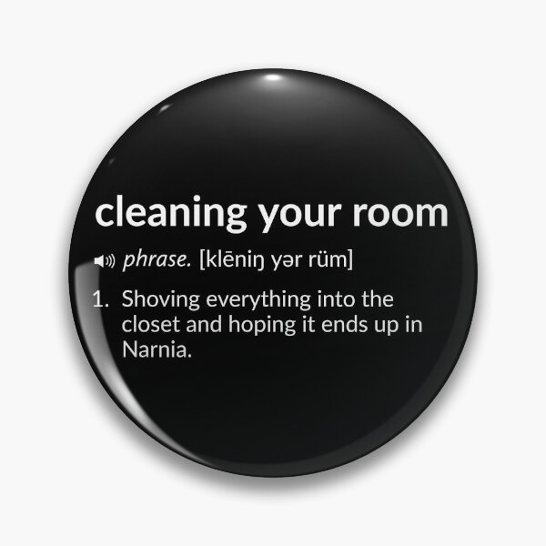 Item preview, Funny Definition: Cleaning Your Room designed and sold by T-ShirtGuy.