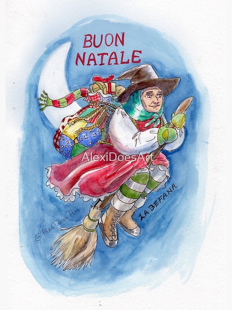 11 x 14 La Befana Limited Edition Print