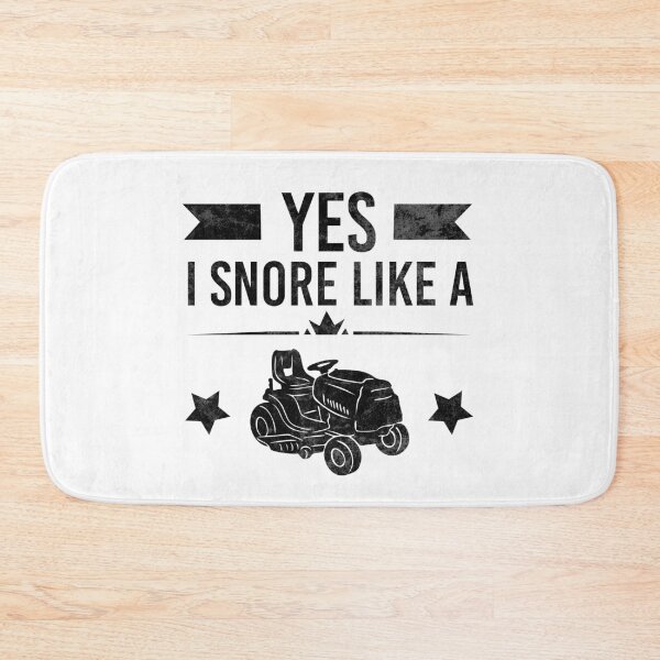 Item preview, Snore like a lawnmower sleepyhead designed and sold by lsvds.
