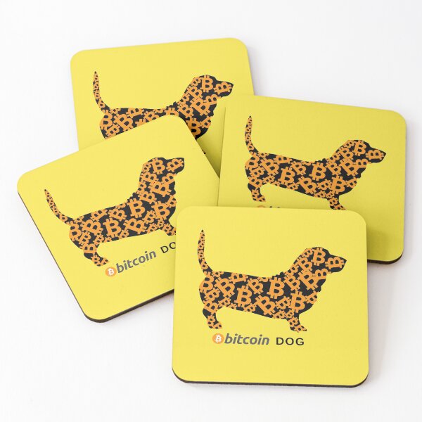 Artikelvorschau, Bitcoin Hund entworfen und verkauft von HaisterDesign.