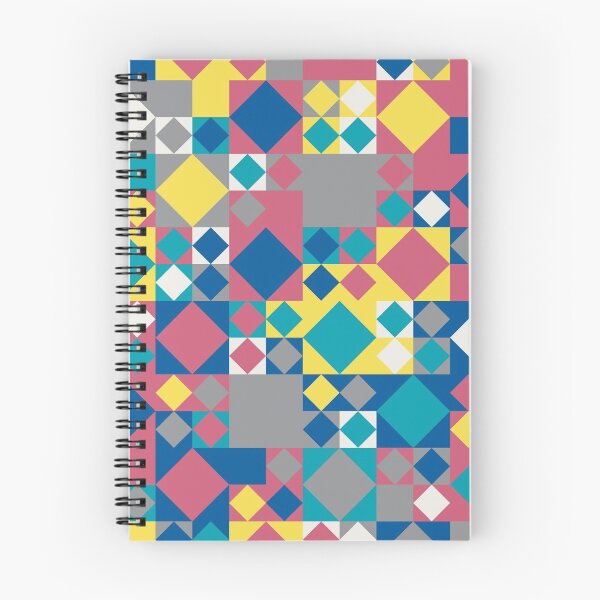 Item preview, Abstract mosaic with geometric elements in random yellow and gray color palette variation designed and sold by acidmit.