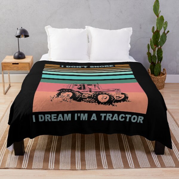 Item preview, I Don't Snore I Dream I'm A Tractor - Funny Gift For Dad -  Funny Father's Day designed and sold by caidi.