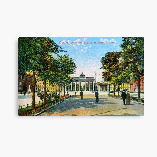 Artikel-Vorschau von 1890 Berlin Unter Den Linden, Brandenburger Tor, designt und verkauft von aapshop.