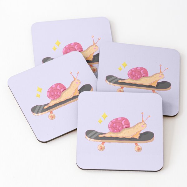 Item preview, Skater Snail designed and sold by Charlotte Redfearn.