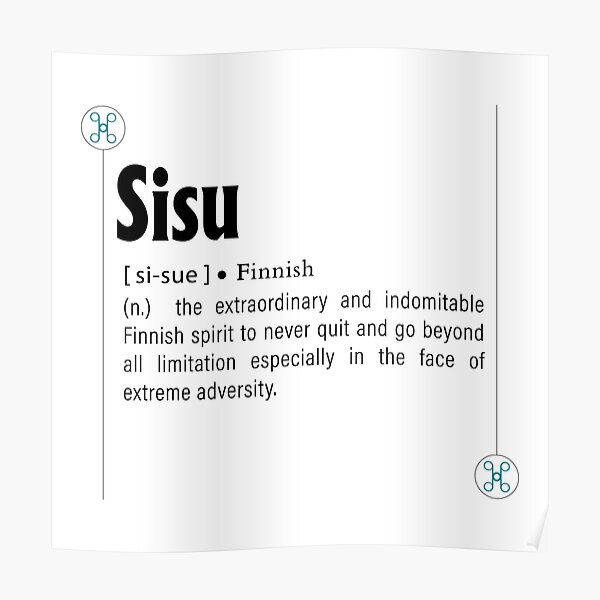 Sisu: Definition of Finnish word Poster