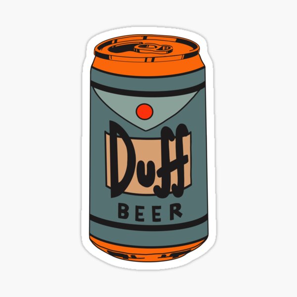 Bière Warhol Duff Sticker