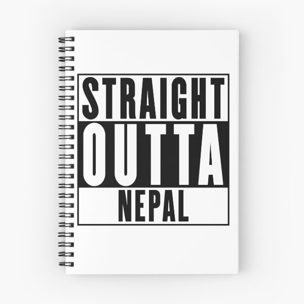 Item preview, Straight Outta Nepal designed and sold by RandomStuffShop.