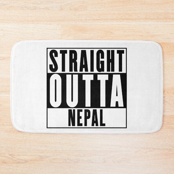 Item preview, Straight Outta Nepal designed and sold by RandomStuffShop.