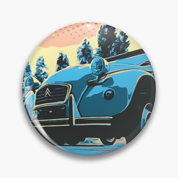 Item preview, Two Classic Cars Chilling, Pop Art Comic Drawing designed and sold by D-Spot Shop.
