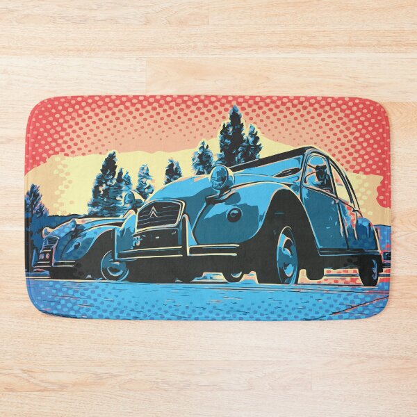Item preview, Two Classic Cars Chilling, Pop Art Comic Drawing designed and sold by D-Spot Shop.