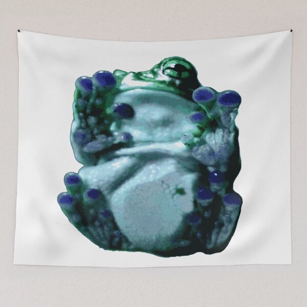Artikelvorschau, Frosch Frosch grün blau entworfen und verkauft von MiraNomegusta.