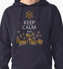 Keep calm and join the Heart Pirates Pullover Hoodie