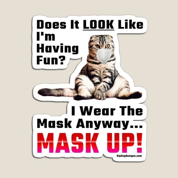 Item preview, Silly Cat Mask-Up Message designed and sold by Michael Pilinski.