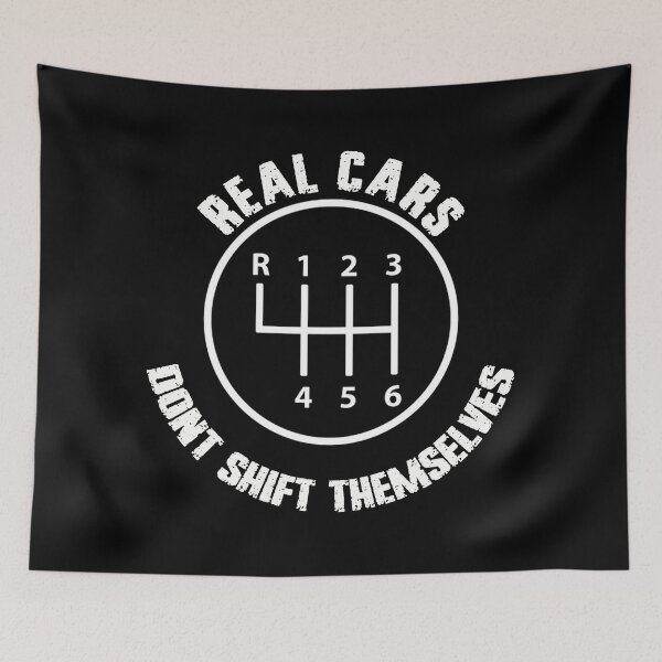 Item preview, Real Cars Don't Shift Themselves designed and sold by design880.