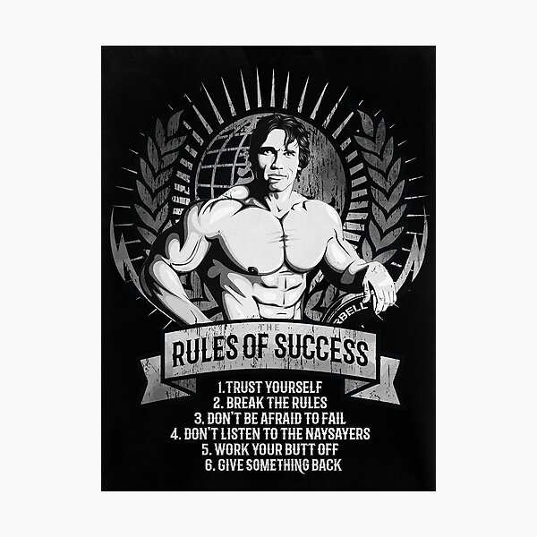 rules of success Photographic Print