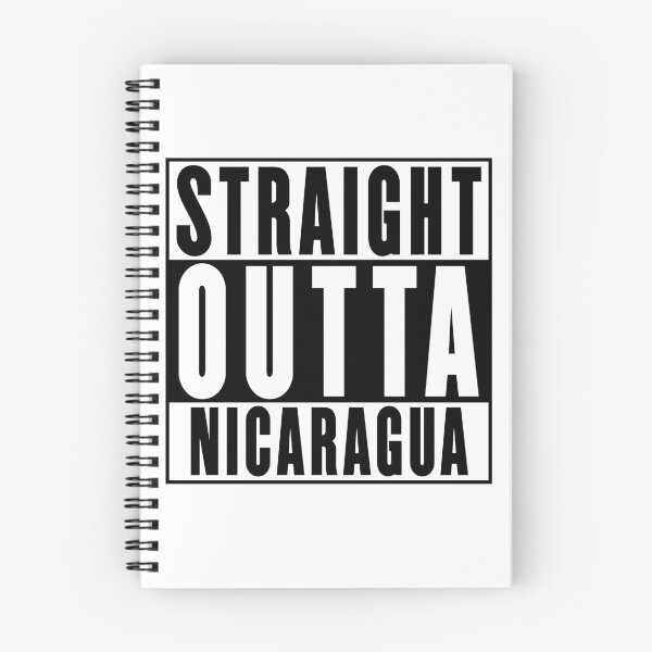 Item preview, Straight Outta Nicaragua designed and sold by RandomStuffShop.