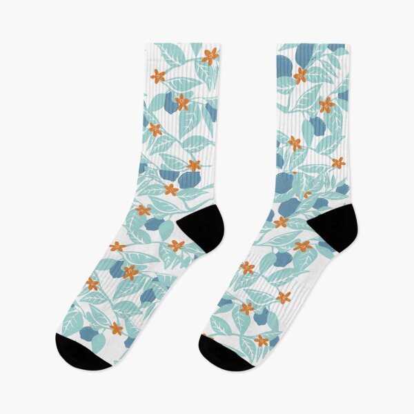 Item preview, White Italian citrus aestethic floral pattern  designed and sold by MynameisRafe.