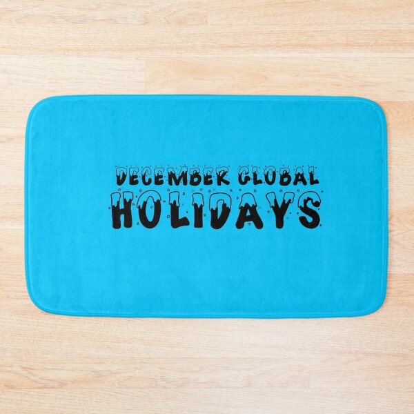Item preview, December Global Holidays Blue designed and sold by DamaliePierre.