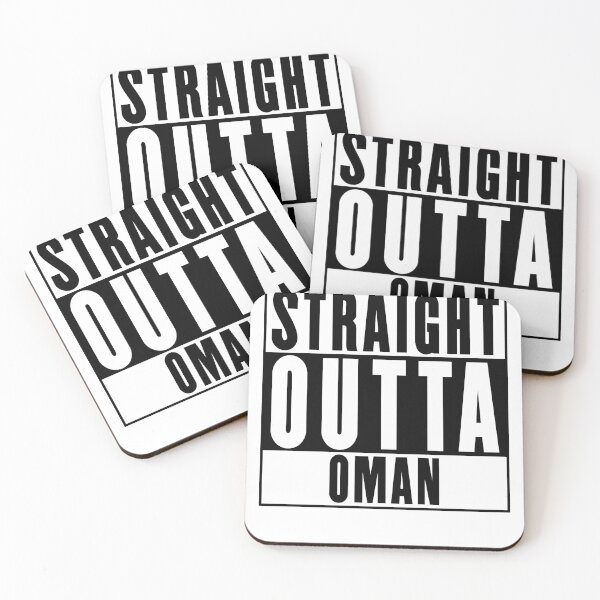 Item preview, Straight Outta Oman designed and sold by RandomStuffShop.