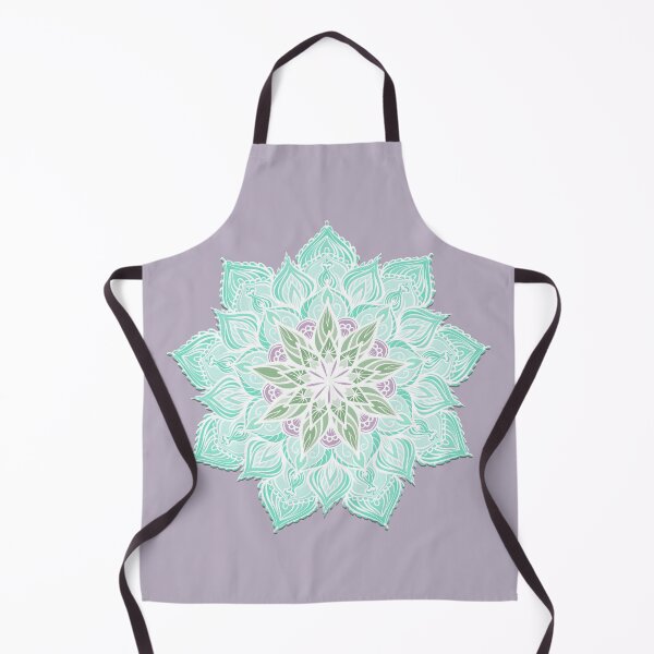 Item preview, Nine Pointed Mandala (Turquoise) designed and sold by squishyrainbow.