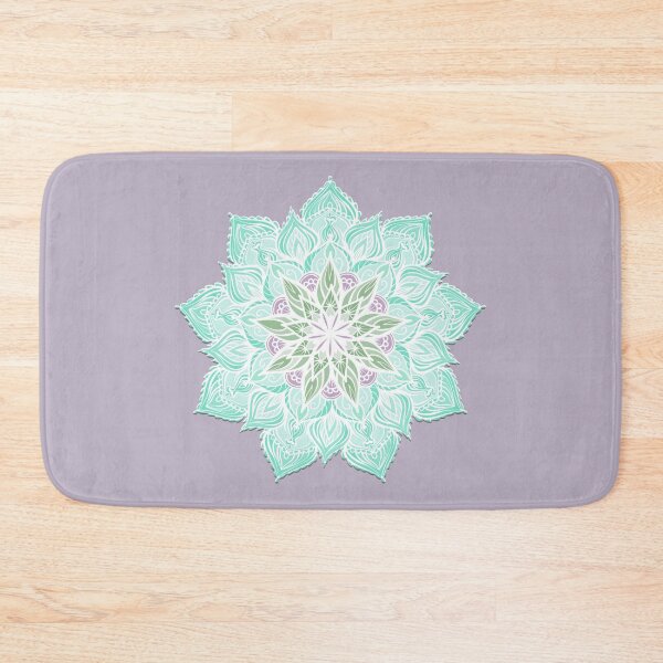 Item preview, Nine Pointed Mandala (Turquoise) designed and sold by squishyrainbow.
