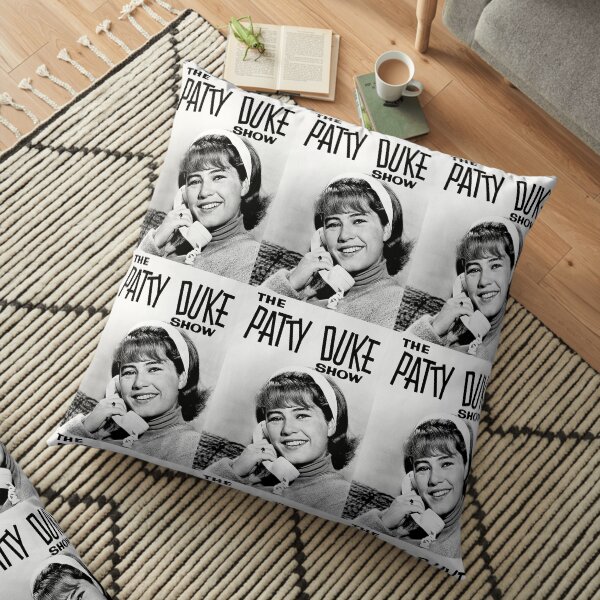 Patty Duke Show - vintage/retro 60s TV show Floor Pillow