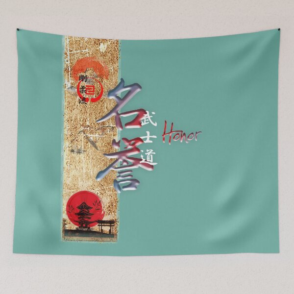 Item preview, Bushido Virtue of Honor in Goju Ryu Karate - Martial Arts Honour designed and sold by Zanshin-Art.