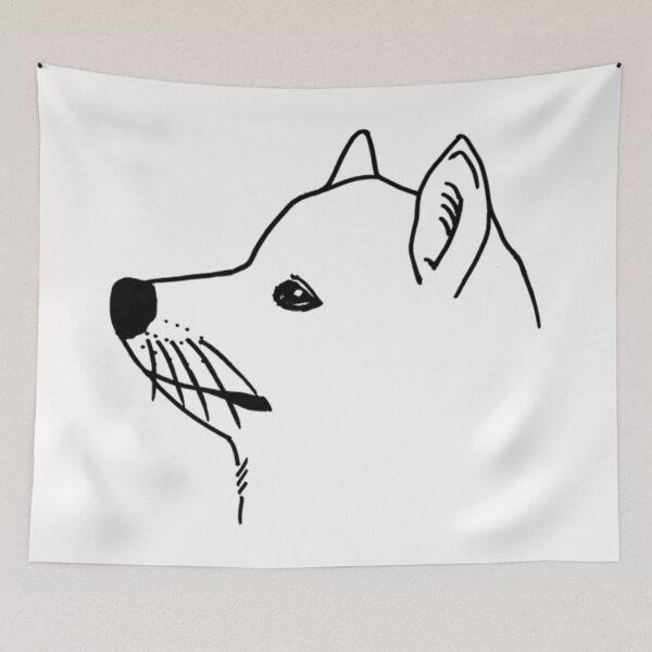 Item preview, Samoyed Head Sketch designed and sold by Ansocube.
