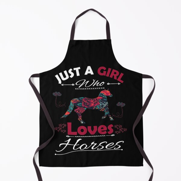 Item preview, Just A Girl Who Loves Horses designed and sold by PRINTED ..