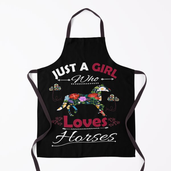 Item preview, Just A Girl Who Loves Horses designed and sold by PRINTED ..
