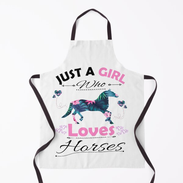 Item preview, Just A Girl Who Loves Horses designed and sold by PRINTED ..