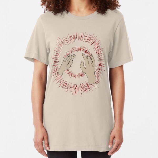 Lift Your Skinny Fists Like Antennas to Heaven Slim Fit T-Shirt