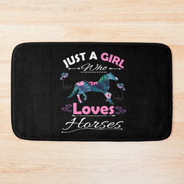 Item preview, Just A Girl Who Loves Horses designed and sold by PRINTED ..